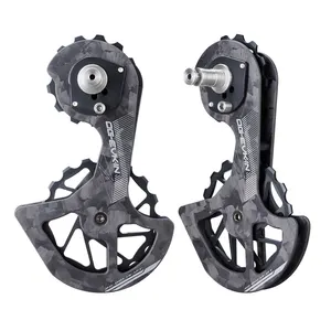 OG-Evkin RD01 Derailleurs belakang, Set roda katrol sepeda karbon 13t-17t untuk R7000 R8000 R8050 R9150 R9170