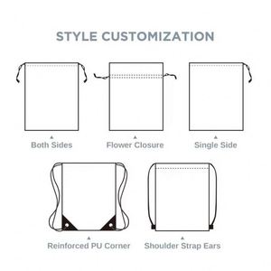 Bulk Custom <b>Canvas</b> <b>Drawstring</b> <b>Bag</b> Washable <b>Canvas</b> String <b>Bag</b> Custom String <b>Bag</b> for Gym Events - Product Image 3