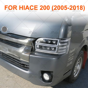 ไฟหน้า LED สำหรับรถตู้ไฮเอซ 200 ปี 2005-2018 แบบเสียบปลั๊กใช้งานได้ทันที - ชุดไฟหน้าสำหรับรถตู้โตโยต้าไฮเอซ 200 ซีรีส์ (ใช้ได้กับปี 2012) - Product Image 2