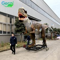 Gecai robot dinosaure grandeur nature dinosaures animatronique modèle statue grandeur nature sculptures de dinosaures