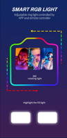 Cabina de Fotos DSLR con Pantalla Táctil de 15.6 Pulgadas, Cabina de Fotos Selfie Portátil con Trípode y Estuche