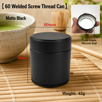 Boîte en étain pour thé matcha biologique japonais, boîte en étain pour matcha, emballage personnalisé avec logo OEM, vente en gros