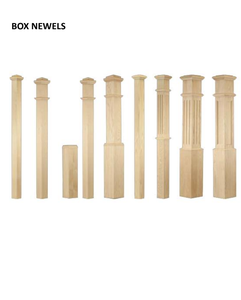 Barandilla de escalera de madera natural, <span class=keywords><strong>pilar</strong></span> de pasamanos, <span class=keywords><strong>pilar</strong></span> de madera tallada, piezas de escalera, barandilla, escalera, pilares de madera - Product Image 5