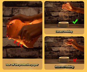 3D ночник креативный фото песня акриловый музыкальный свет для дня рождения акриловая атмосфера световая витрина - Product Image 6