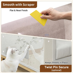 Protetor de Móveis Antiarranhões para Sofá, Porta e Cama, Fácil de Remover, Pacote com 6 Unidades - Product Image 3