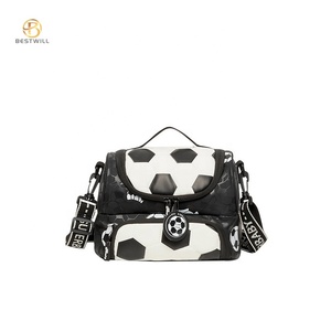 <span class=keywords><strong>Sac</strong></span> <span class=keywords><strong>à</strong></span> <span class=keywords><strong>dos</strong></span> <span class=keywords><strong>à</strong></span> roulettes pour enfants, garçons et filles, imprimé de dessins animés de <span class=keywords><strong>football</strong></span>, BESDERWIL - Product Image 2