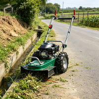 Débroussailleuse autotractée à essence haute puissance KONTORY KPT560S-PRO, tondeuse à gazon manuelle, coupe-herbe professionnel DIY