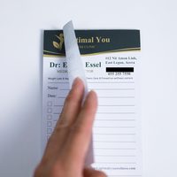 Blocs-notes promotionnels personnalisés en gros pour cliniques, blocs-notes imprimés et blocs de prescriptions avec logo