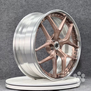 722Auto NB Jantes forgées brossées argentées en 2 pièces 18-22 pouces 5x112 5x120 8.5J pour BMW 3 <span class=keywords><strong>4</strong></span> 5 <span class=keywords><strong>7</strong></span> X3 X5 M3 M4 M5 - Product Image 2