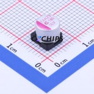 160AVEA181M0606 ตัวเก็บประจุแบบแข็ง SMD,5.8x6.3 มม. ( ความจุ: 180uF )( ความแม่นยำ: 20% แรงดันไฟฟ้าที่กำหนด: 16V ) - Product Image 1