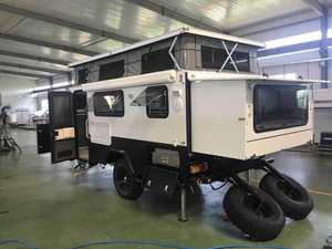 Remorque/camping-car hybride à toit rigide de 15 pieds en panneaux sandwich d'aluminium - Product Image 6