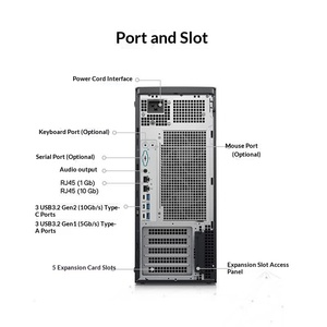 Workstation Grafica Tower <span class=keywords><strong>DELL</strong></span> <span class=keywords><strong>Precision</strong></span> T5860 con Xeon W3-2425 W3-2525 e Alimentatore da 1350W per Design 3D, Rendering, Simulazione AI e Ingegneria - Product Image 5