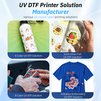 Ingani A4 Imprimante UV Machine d'impression Logojet UV DTF Imprimante pour coque de téléphone en plastique Bois Métal Acrylique Cylindre PVC Carte d'identité