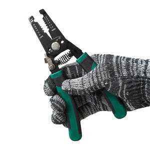 7 pouces en acier inoxydable Pvc poignée AWG fil dénudage pince coupante coupe-câble fil dénudeur outil pour bricolage - Product Image 2