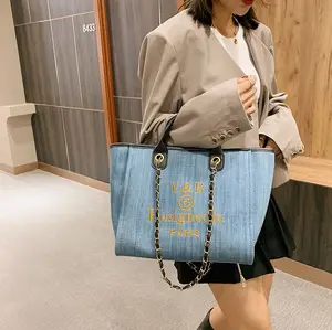 kalanta oem 2023 New fashion trendy luxury designer women handbags Canvas shoulder casual crossbody bag travel cowboy package