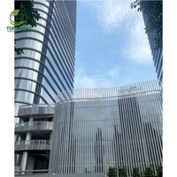 Panneaux de façade en verre pour gratte-ciel, murs-rideaux en verre feuilleté, Guangdong