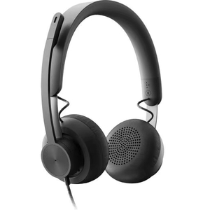 logitech Zone Wired <b>USB</b> Headset, Noise Canceling <b>Mic</b>, 40mm Driver, <b>USB</b>-C/A, for Business Office Meetings, Teams/Zoom - Product Image 2