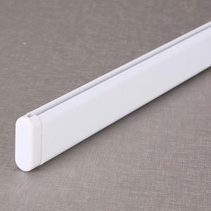 Rail inférieur de store enrouleur en alliage d'aluminium blanc 12,5 * 31 mm, 6 m, pour accessoires de rail de rideau - Product Image 2