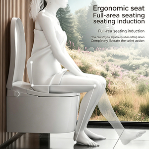 Inodoro Inteligente Suspendido en Pared con Aprobación MWD, Tapa de Apertura y Cierre Automático, Asiento Ergonómico con Calefacción, WC Inteligente con Tanque Oculto, Bidé OEM - Product Image 4