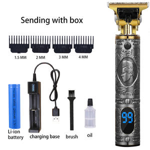 Yüksek performanslı erkek elektrikli tıraş makinesi paslanmaz çelik bıçaklar ikiz bıçak rahat cilt İletişim tasarım yakın ev otel - Product Image 4