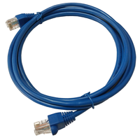 Kabel Jaringan UTP Panjang Kustom CAT5/CAT5E/CAT6 RJ45 Patch Cord Merek HANLI/OEM 8-Konduktor 0.5m-5m Zhejiang