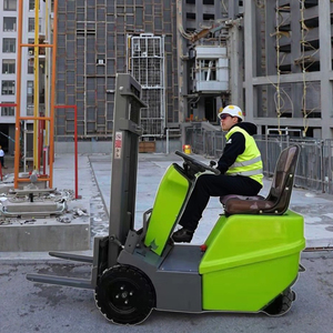 Venda quente 3-wheel Easy Turn Caminhões Nova Empilhadeira Elétrica Fábrica 0.8 Ton 2 Ton 3 Ton Frente Drive Mini Empilhadeira Elétrica - Product Image 1