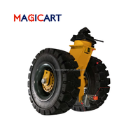 Roues pivotantes robustes pour conteneurs maritimes, capacité de 6000 kg à 20000 kg, pour conteneurs maritimes de 40 pieds