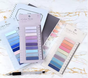 प्रथम प्रेम शैली सूचकांक स्टिकर थोक मूल्य स्व-चिपकने वाली पालतू सामग्री विभिन्न प्रकार के पेन पृष्ठ मार्कर के साथ लेखन का समर्थन करता है - Product Image 3