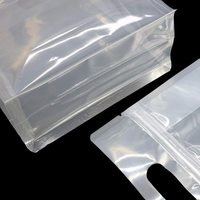 Sacs d'emballage de thé vert doypack en plastique à fond plat de gousset latéral à huit joints latéraux avec fermeture à glissière
