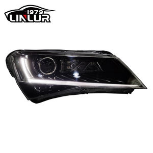 [1979] Salida de fábrica Luces de coche 2016 2017 2018 2019 lámpara de cabeza halógena de xenón actualización a Faro LED para <span class=keywords><strong>Skoda</strong></span> <span class=keywords><strong>Superb</strong></span> - Product Image 1