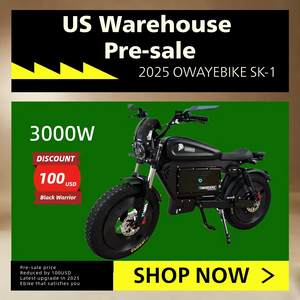 Bicicleta Eléctrica Negra de 60V, la Más Popular para Entusiastas del Ciclismo Eléctrico, Bicicleta SK-1 - Product Image 5