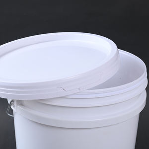 دلاء صغيرة مخصصة صالحة للطعام ومتينة وصديقة للبيئة وقابلة لإعادة التدوير مع مقبض وغطاء للاستخدام المنزلي والطلاء والحرف اليدوية والديكور - Product Image 3