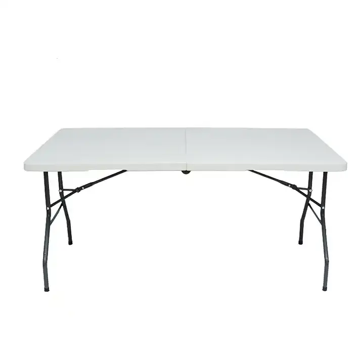 Metall Camping Tisch mit wettbewerbs fähigen Preis Exquisites Design Robuste Struktur Mehrzweck Rechteck Klapptisch