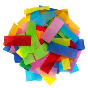 Coriandoli <span class=keywords><strong>Biodegradabili</strong></span> Ignifughi Ecologici da 1kg, Certificati FSC per Matrimoni, Compleanni e Feste di Rivelazione del Sesso del Bambino - Product Image 5