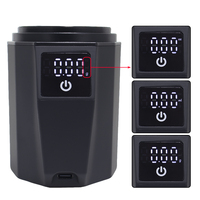 Balance de cuisine électronique numérique LCD 500g/0.1g pour café, alimentation et cuisine, rechargeable Type-C, avec tasse doseuse pour expresso