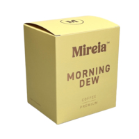 Caja de bolsitas de té pequeñas con logotipo impreso personalizado, bolsitas de té de hierbas de cartón en relieve, envases de embalaje, caja de papel de té vacía para aperitivos
