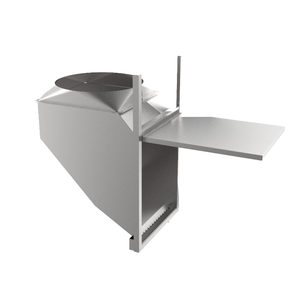 QDCE Certification de protection contre l'incendie Toutes les installations en acier inoxydable fond <span class=keywords><strong>Chute</strong></span> à linge interne d'aspiration de linge - Product Image 1