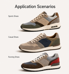 Cuir synthétique en microfibre PU recyclé écologique double face à poils longs de 1,4 mm pour chaussures et bottes – Vente en gros - Product Image 3