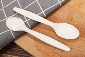 Dùng một lần phân hủy sinh học tinh bột ngô dao muỗng nĩa compostable bột ngô dao kéo - Product Image 3