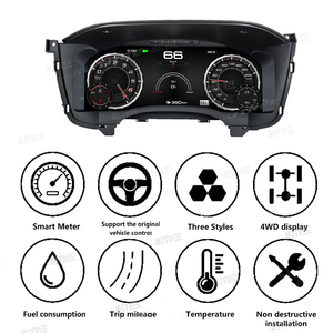 <b>Car</b> Digital Cluster For Silverado Chevrolet GMC YUKON Tahoe Suburban 2007-2014 LCD <b>Car</b> Digital Speedometer Dashboard Panel - Product Image 2