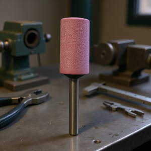 Meule cylindrique en céramique Ttake 10x25 mm, tige de 6 mm pour le meulage de précision - Product Image 3