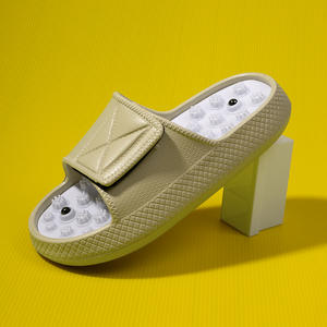 Pantuflas de verano antideslizantes para el cuidado de la salud, con acupresión y masaje para pies, de una sola tira, para interiores y exteriores, para parejas, hombres y mujeres. - Product Image 3