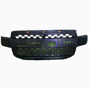 Pour <span class=keywords><strong>Ranger</strong></span> Xlt Sport Wildtrak T9 2022 2023 Grille de pare-chocs avant avec lumière Led Raptor Style Grille pour <span class=keywords><strong>ford</strong></span> <span class=keywords><strong>ranger</strong></span> t9 grill - Product Image 1