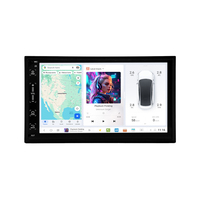 DUDUAUTO DUDU7 A7870 Reproductor Multimedia Inalámbrico para Auto con Carplay, Unidad Principal de Radio para VW, Kia, Hyundai, Toyota, Honda, Nissan