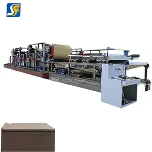 全自动双层纸板制造机/小型工业纸板机
