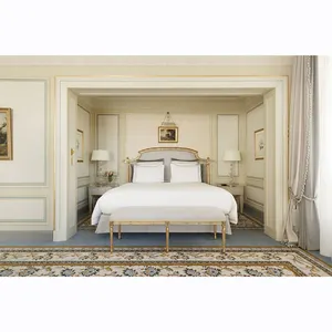 Personnalisé en gros conception de luxe king size hôtel holiday inn chambre pour fulilai hôtels fournisseurs