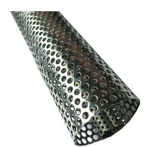 Servicio de Corte de Malla de Acero Inoxidable para Filtro de Tubo/Tubería Perforada con Superficie Pulida para Sistemas de Escape Automotrices - Product Image 2