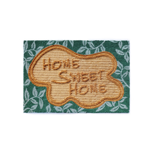 ALFOMBRA DE HOGAR DULCE IMPRESO EN REPUJADO DE MONEDA DE PVC - Product Image 1