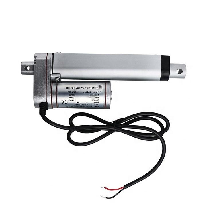 Actionneur Linéaire, Protection IP60, Longueur De Course 100 Mm, DC 12 V, Actionneur Linéaire Haute Vitesse, Interrupteur De Fin De Course Interne Pour Machines Agricoles Industrielles (course 100 Mm