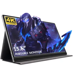 Type-c Dual 15.6" 4k Computer With Battery Dex Monitor For Laptop And Device Fhd Portable Game Display